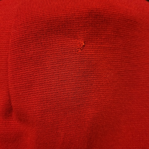Muse Red Knit Pullover Dress Size 8 - Picture 6 of 7
